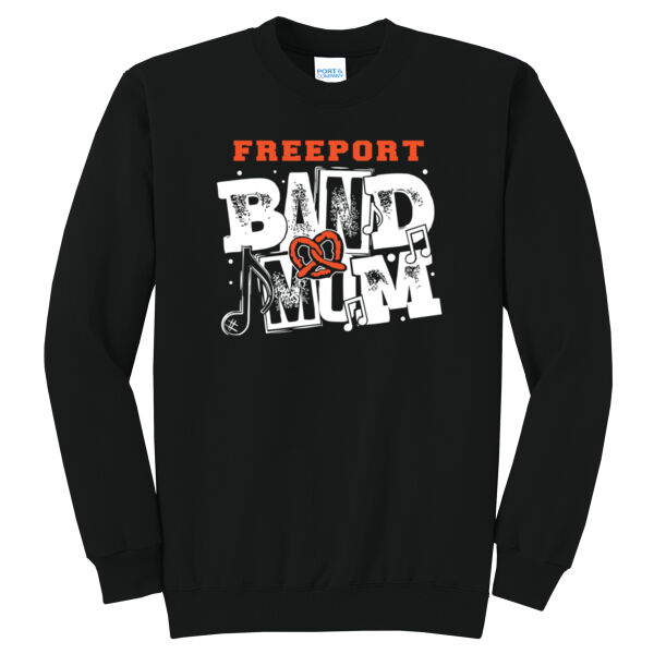 Freeport Band Mom 2026 - Core Fleece Crewneck Sweatshirt Thumbnail