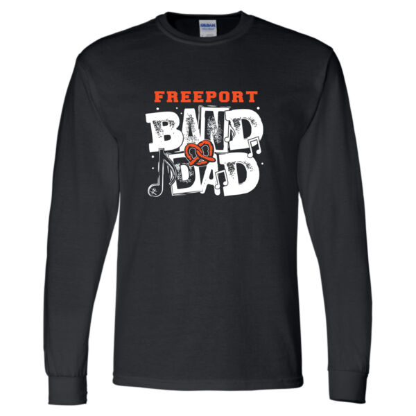 Freeport Band Dad 2026 - DryBlend® 50/50 Long Sleeve T-Shirt Thumbnail