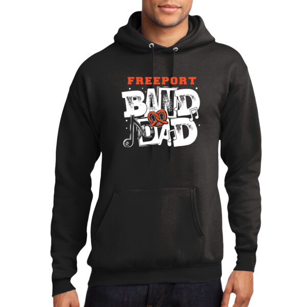 Freeport Band Dad 2026 - Core Fleece Pullover Hooded Sweatshirt Thumbnail