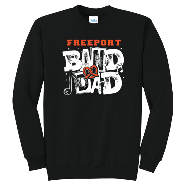 Freeport Band Dad 2026 - Core Fleece Crewneck Sweatshirt Thumbnail