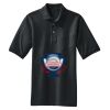 Heavyweight Cotton Pique Polo with Pocket Thumbnail
