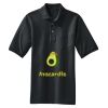 Heavyweight Cotton Pique Polo with Pocket Thumbnail