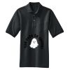Heavyweight Cotton Pique Polo with Pocket Thumbnail