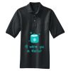 Heavyweight Cotton Pique Polo with Pocket Thumbnail