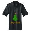 Heavyweight Cotton Pique Polo with Pocket Thumbnail