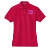 Women's Heavyweight Cotton Pique Polo Thumbnail
