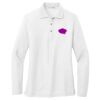 Women's Silk Touch Long Sleeve Polo Thumbnail