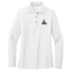 Women's Silk Touch Long Sleeve Polo Thumbnail