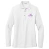 Women's Silk Touch Long Sleeve Polo Thumbnail