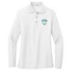 Women's Silk Touch Long Sleeve Polo Thumbnail