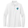 Women's Silk Touch Long Sleeve Polo Thumbnail