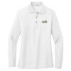 Women's Silk Touch Long Sleeve Polo Thumbnail