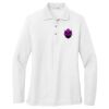 Women's Silk Touch Long Sleeve Polo Thumbnail
