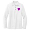 Women's Silk Touch Long Sleeve Polo Thumbnail