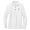Women's Silk Touch Long Sleeve Polo Thumbnail