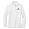 Women's Silk Touch Long Sleeve Polo Thumbnail