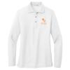 Women's Silk Touch Long Sleeve Polo Thumbnail