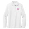 Women's Silk Touch Long Sleeve Polo Thumbnail