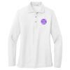 Women's Silk Touch Long Sleeve Polo Thumbnail