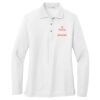 Women's Silk Touch Long Sleeve Polo Thumbnail